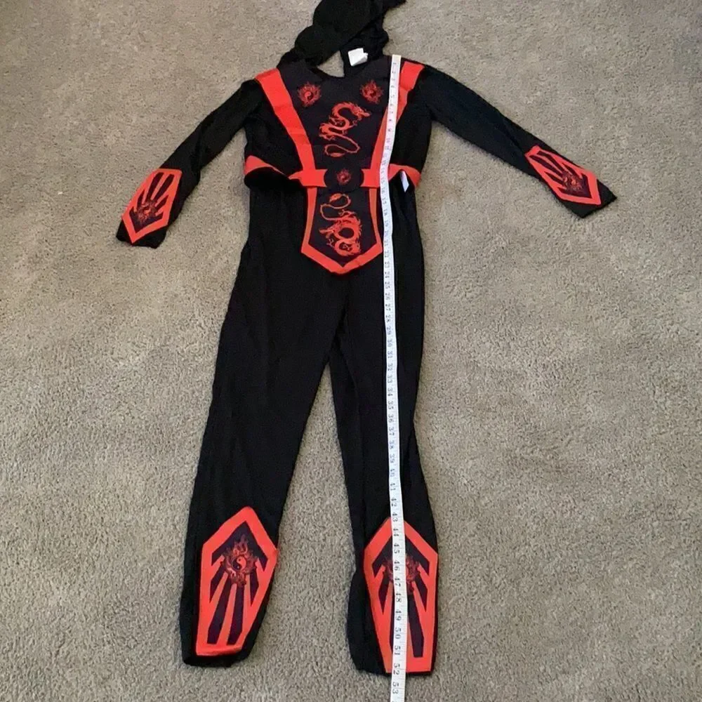 Kids Ninja Halloween Costume Size Large NWOT